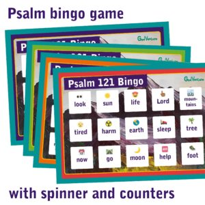 psalm bingo game 121 family fun