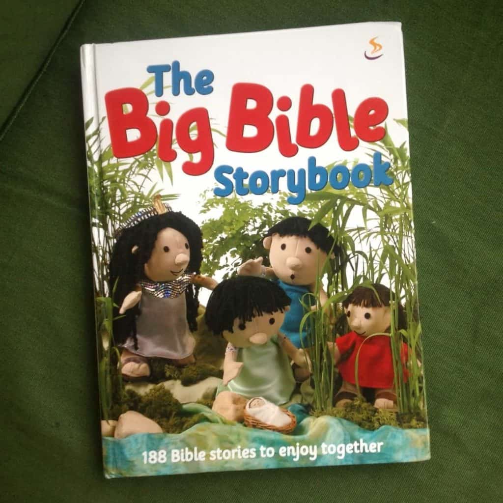 The Big Bible Storybook is one of the most popular Bibles for babies and toddlers