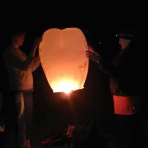 jude victoria and sky lantern
