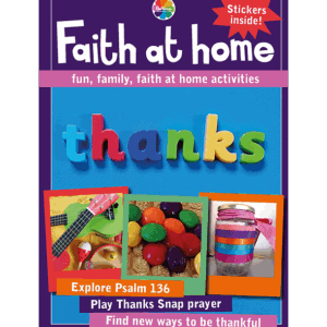 Thanks Faith at Home Mini-Mag (Psalm 136)