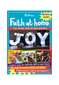 JOY Faith at Home Mini-Mag