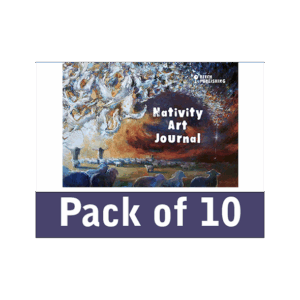 Nativity Art Journal - Pack of 10